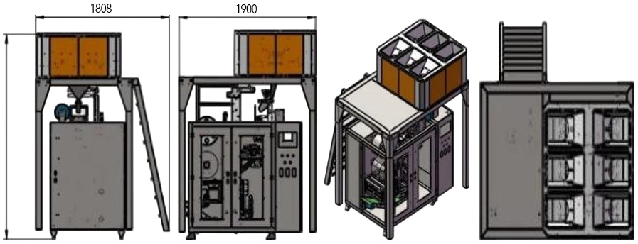 Схема оборудования HF-199