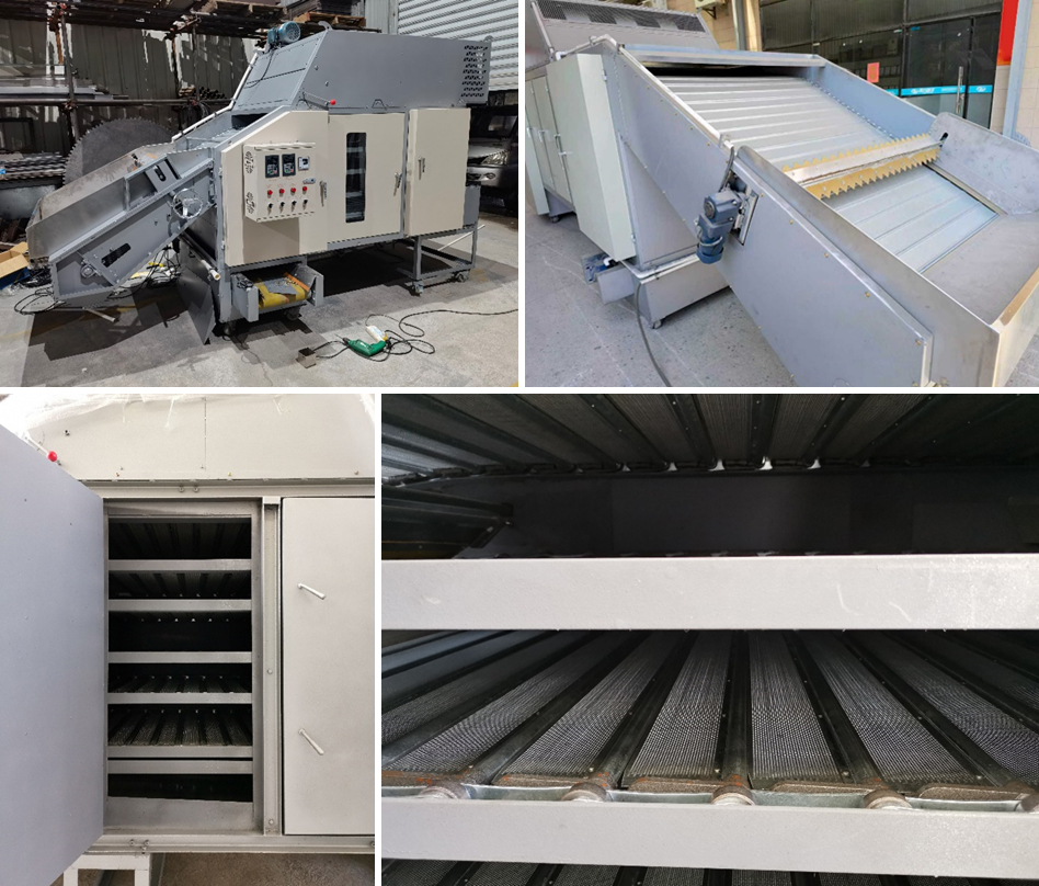 Сушилка конвейерного типа для чайного листа DL-6CHL-CY10/DL-6CHL-RQ10