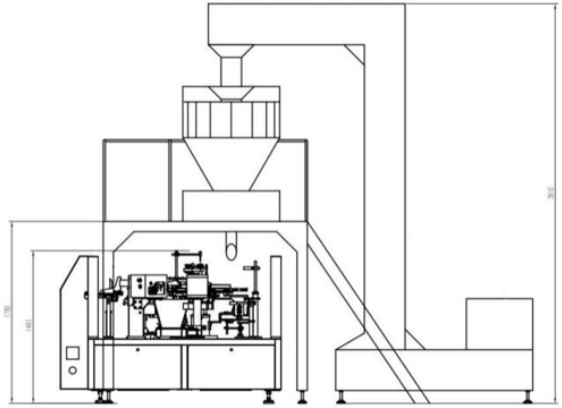 Схема оборудования MD-350K