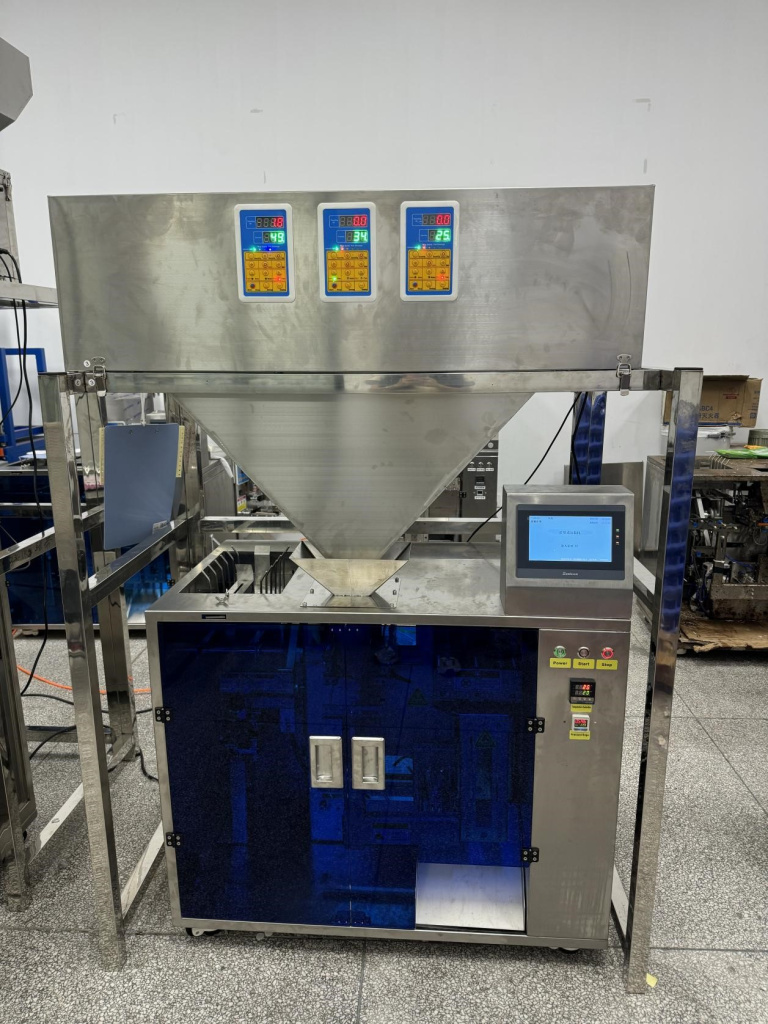 Машина для фасовки чая в пакет дой-пак PR20-3TFL100