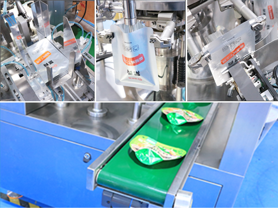 Станок для фасовки чая в дой-пак JY8-R200